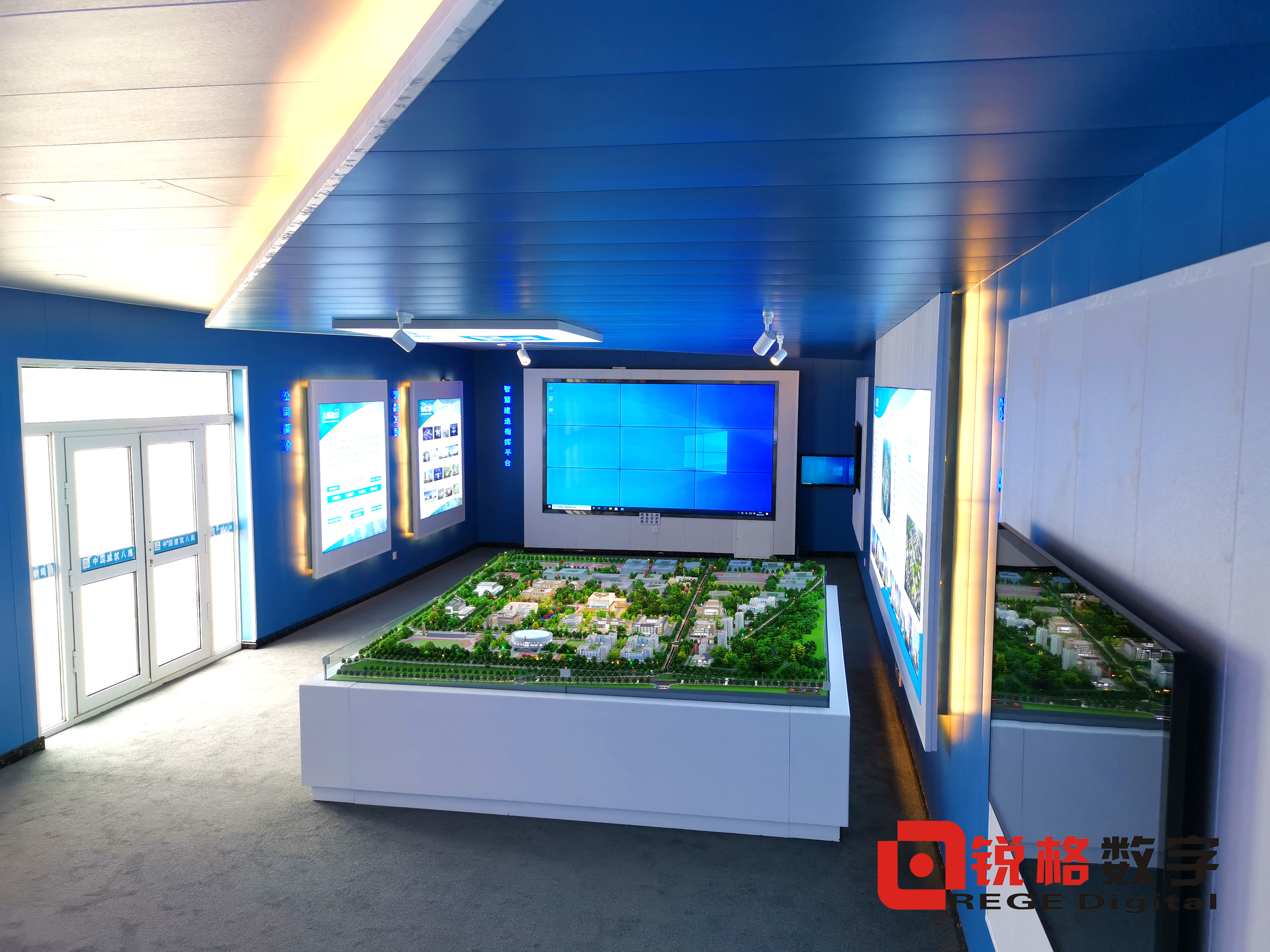 中建八局西宁大学项目展厅